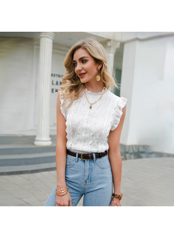 سيمبلي قمم الموضة النسائية بلوزة عصرية للارتداء العادي والحفلة - Image 4