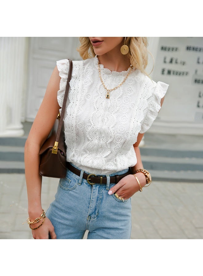 سيمبلي قمم الموضة النسائية بلوزة عصرية للارتداء العادي والحفلة - Image 3