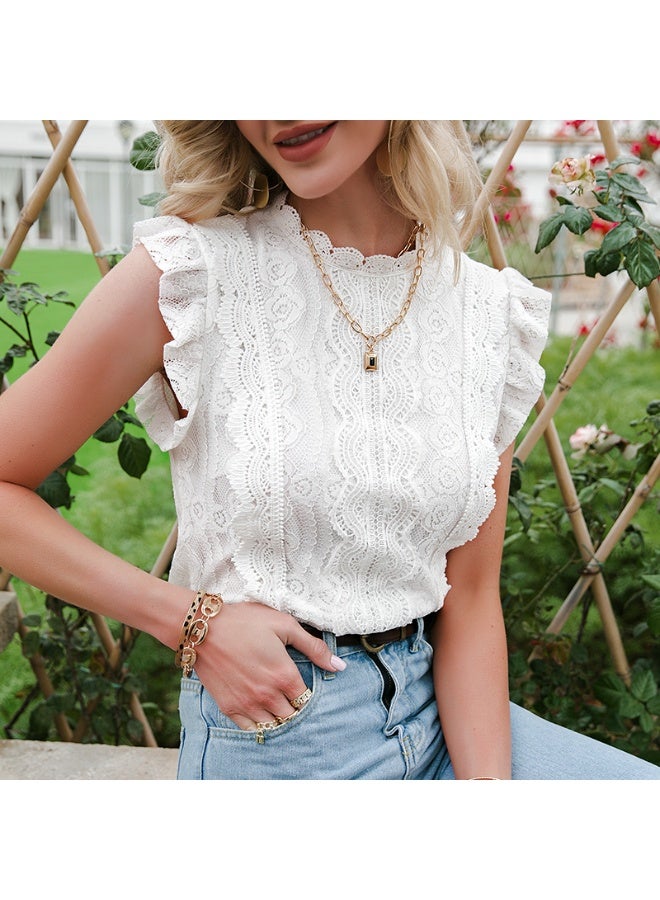 سيمبلي قمم الموضة النسائية بلوزة عصرية للارتداء العادي والحفلة - Image 1