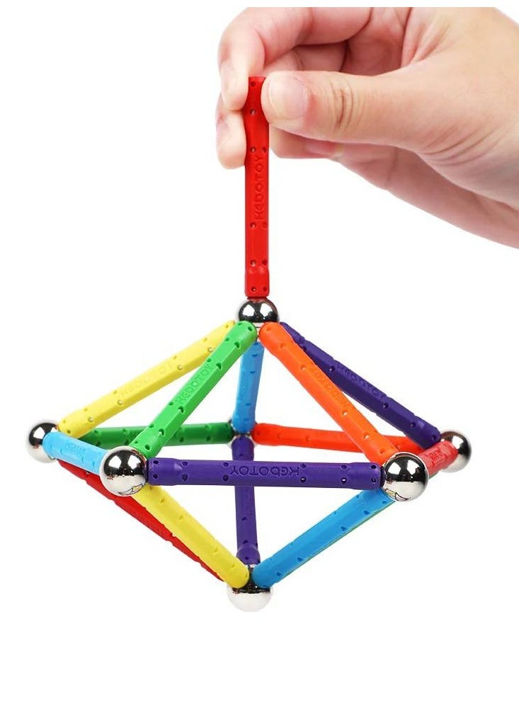 Magnetic stick puzzle 142 pieces  - Image 2