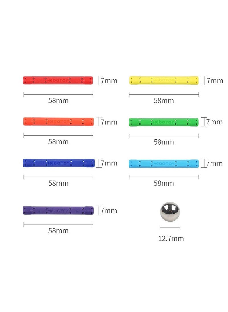 Magnetic stick puzzle 142 pieces  - Image 5