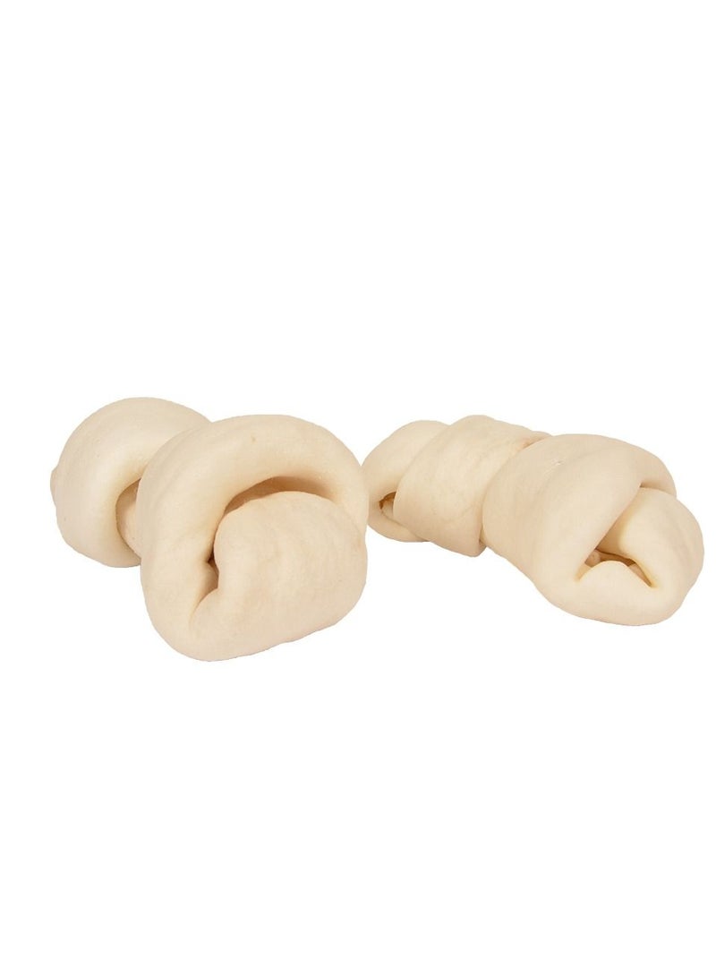 Duvo + 2Pc Knotted Bone For Dogs 14cm - Image 1