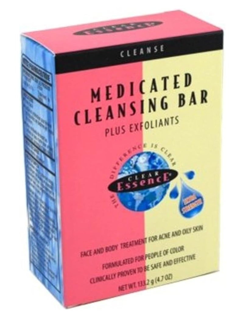 Clear Essence Medicated Cleansing Bar+Exfoliants 4.7oz by Clear Essence