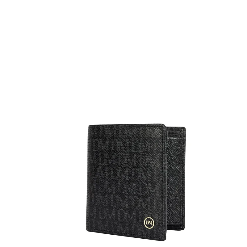 Da Milano  Monogram Bifold Vertical Men's Wallet for Men | Best Price UAE