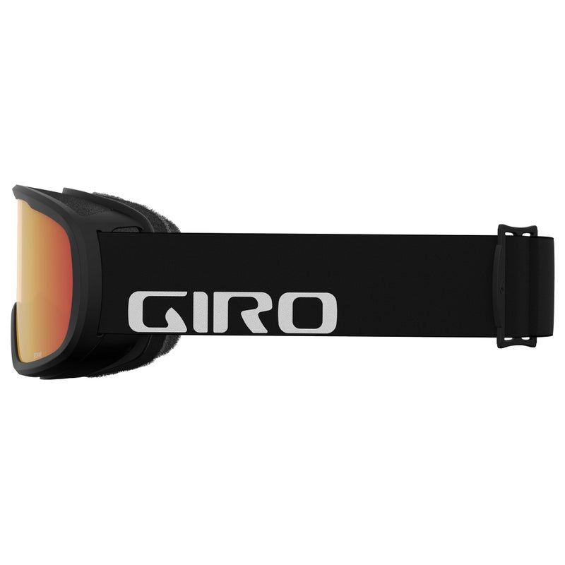 Giro Roam Asian Fit Ski Goggles - Snowboard Goggles for Men, Women & Youth - White Wordmark Strap w/Loden Green/Yellow Lenses - Image 2