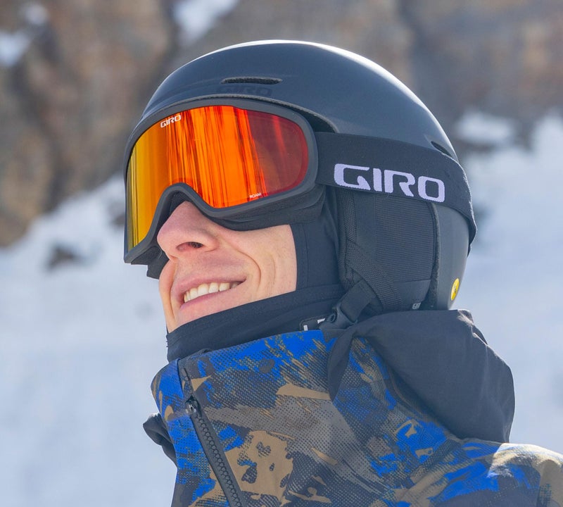 Giro Roam Asian Fit Ski Goggles - Snowboard Goggles for Men, Women & Youth - White Wordmark Strap w/Loden Green/Yellow Lenses - Image 5