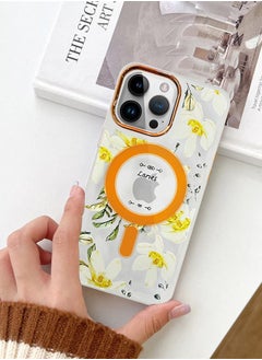 Case for Apple iPhone 14 PRO MAX Floral Design Fashion Flower Compatible with MagSafe & Wireless Charging Cover YELLOW - pzsku/Z7CA33FC5781444DC5B67Z/45/_/1681661912/209cd7a3-33bd-4fbb-a1f8-d5aefa3a5558