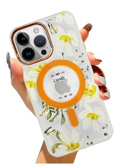 Case for Apple iPhone 14 PRO MAX Floral Design Fashion Flower Compatible with MagSafe & Wireless Charging Cover YELLOW - pzsku/Z7CA33FC5781444DC5B67Z/45/_/1681661914/14c6a88f-c7e2-4349-971b-6e743f5830cf