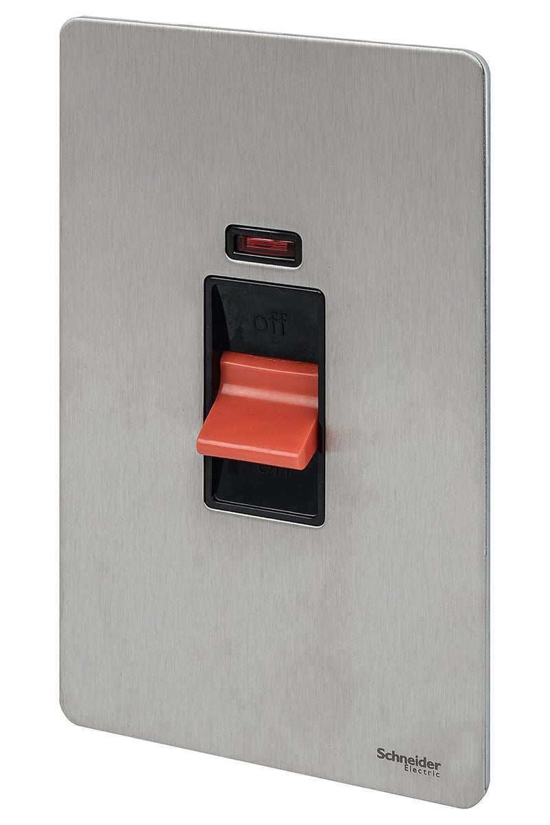 Schneider Electric Double Control Switch with Neon Indicator - Image 2