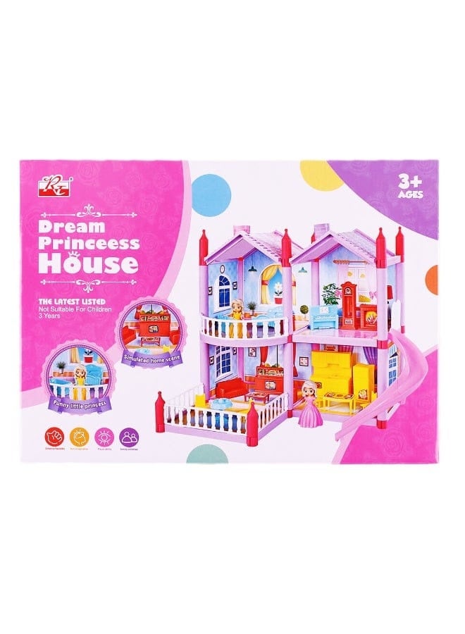 Princess House, Doll House, Dollhouse, Girls Doll House, Princess Doll House, Princess Home, Princess Castle, Doll Castle, Barbie House, Barbie Doll House, Girls Toy House, Kids Play House, Multi-Story Doll House, Multi-Level Princess House, Doll House with Furniture, Princess House with Furniture, Toy House with Furniture, Doll House with Accessories, Doll House Complete Set, Girls Play House, Pink Doll House, Dream Castle for Girls, Princess Home Toy, Luxury Doll House, Large Doll House, Assemble Doll House, Princess House Toy, Doll House Toy, Kids Doll House, Girls Doll House with Furniture, Multi-Room Doll House, Princess House with Balconies, Educational Toy House - Image 5
