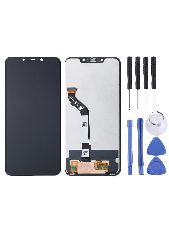 erorex Replacement TFT LCD Screen for Xiaomi Pocophone F1 with Digitizer Full Assembly Black - Image 1