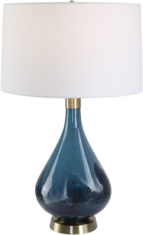 Uttermost Uttermost Riviera  1 Light Art Glass Table Lamp2775 Inches Tall and 17 Inches Wide  - Image 2