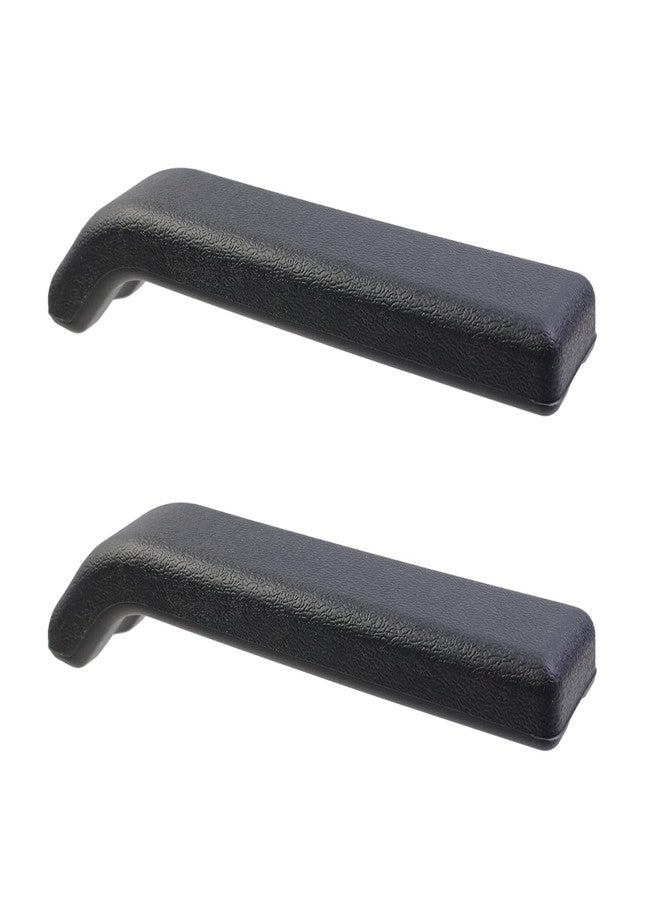 Nicerity 2Pcs Full Length Armrest 10.23" Long Wheelchair and Transport Chair arm Cushions for for Power Scooter, Chairs, DIY Install (Black) - Image 1
