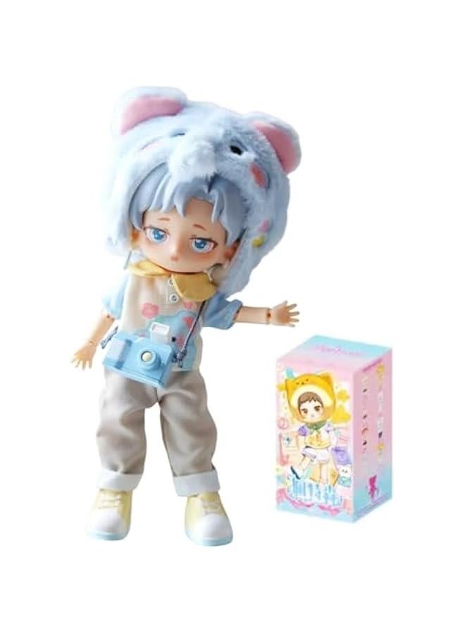 BJD Blind Box, Kawaii 1/12 Peetsoon Garden Party Series Ball Jointed Doll Collectable Action Figure 1 of 9 Posable Dress Up Dolls for Girls Boys  - Image 1