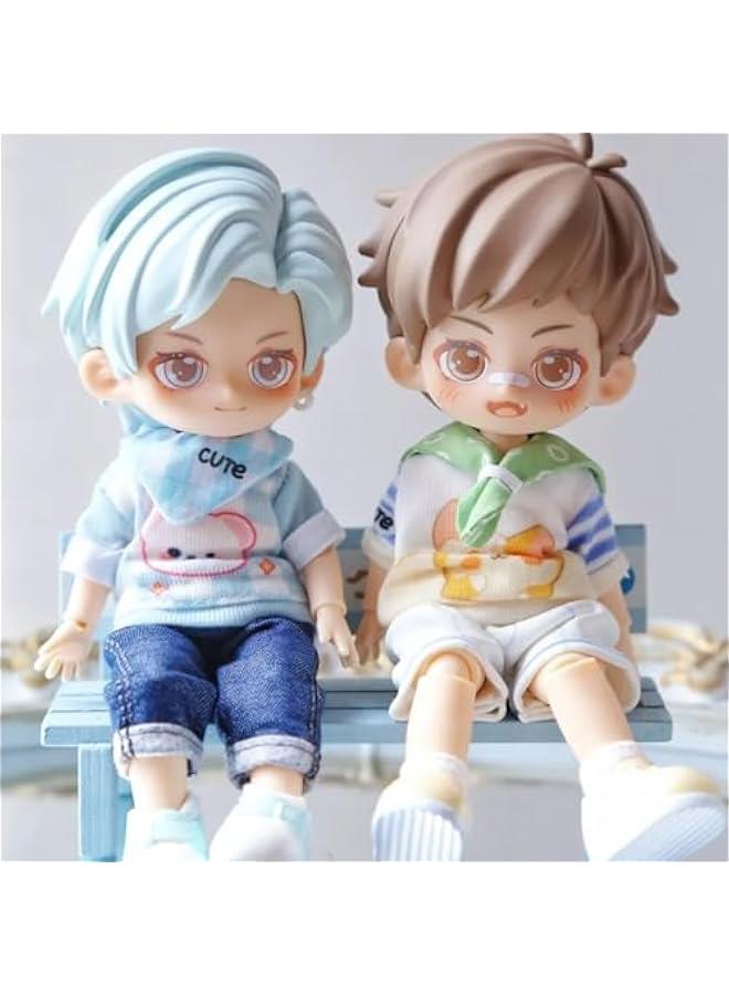 BJD Blind Box, Kawaii 1/12 Peetsoon Garden Party Series Ball Jointed Doll Collectable Action Figure 1 of 9 Posable Dress Up Dolls for Girls Boys  - Image 4