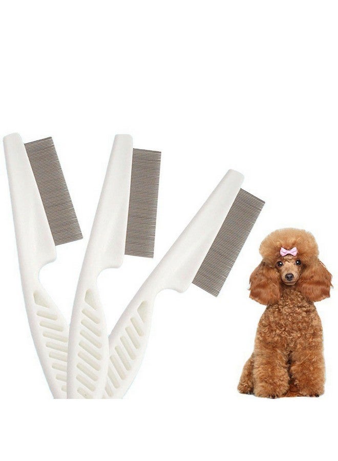 Pet Grooming Comb for Cats & Dogs Removing Tangles and Knots Removes Tangles Knots Stainless Steel Pins Tear Stain Removal - Image 5