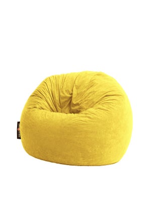 Grand Fabric Beanbag Yellow