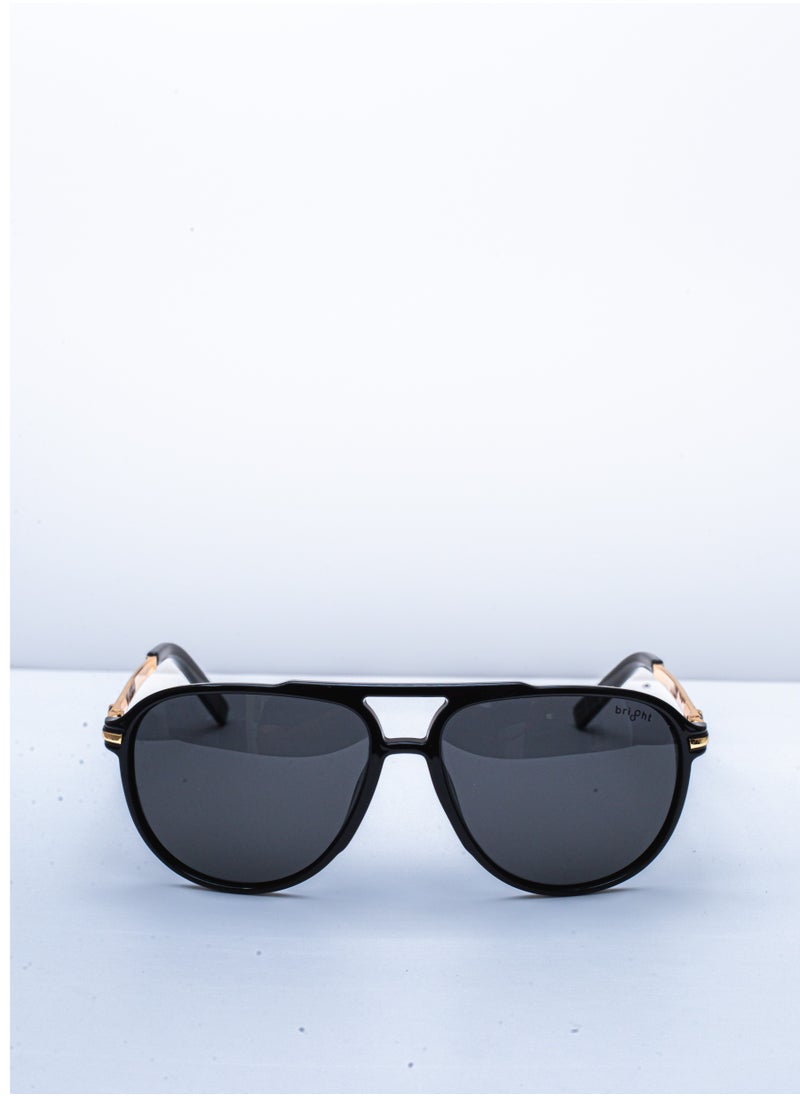 Baleno "Aviator Sunglasses with Polarized UV Protection Lenses – Lightweight, Durable Metal Frame for Men & Women, Perfect for Driving, Travel, and Outdoor Activities"  - Image 1