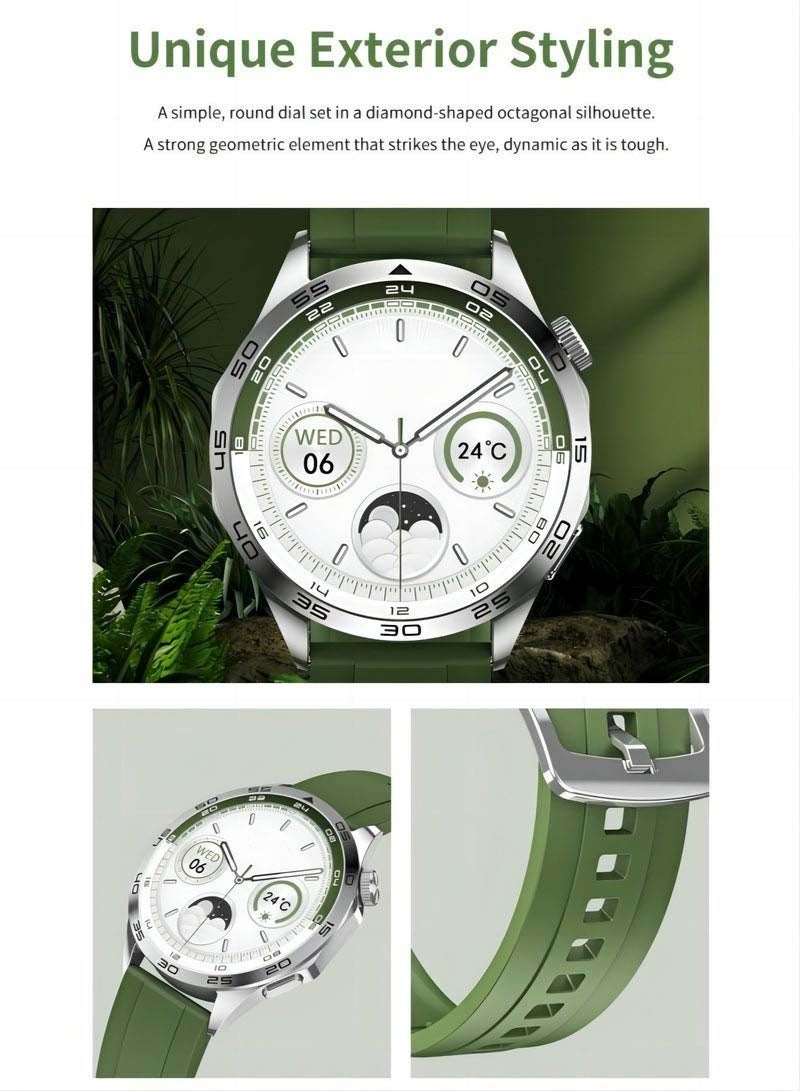 Watch Smartwatch GT4,Bluetooth Calling, Fitness Tracking, Sleep Monitoring, IP68 Waterproof - Compatible with iPhone & Android - Image 2