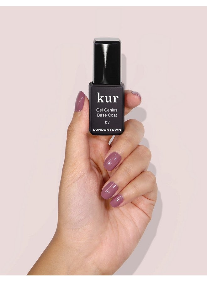 LONDONTOWN Kur Gel Genius Quick Dry Top Coat, Vegan, Cruelty & Paraben Free, Clear, 0.4 Fl Oz, Packaging may vary - Image 5