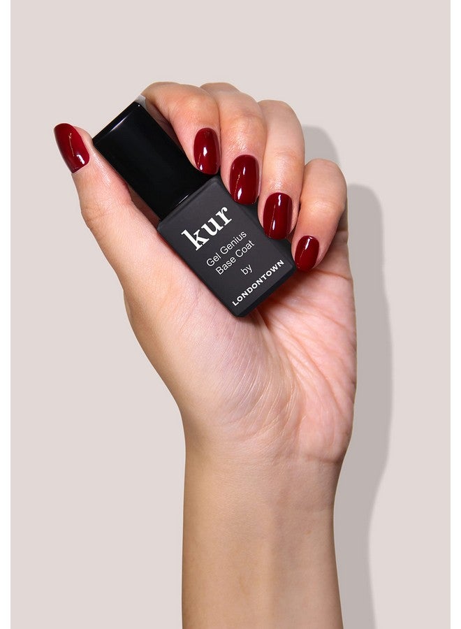 LONDONTOWN Kur Gel Genius Quick Dry Top Coat, Vegan, Cruelty & Paraben Free, Clear, 0.4 Fl Oz, Packaging may vary - Image 4