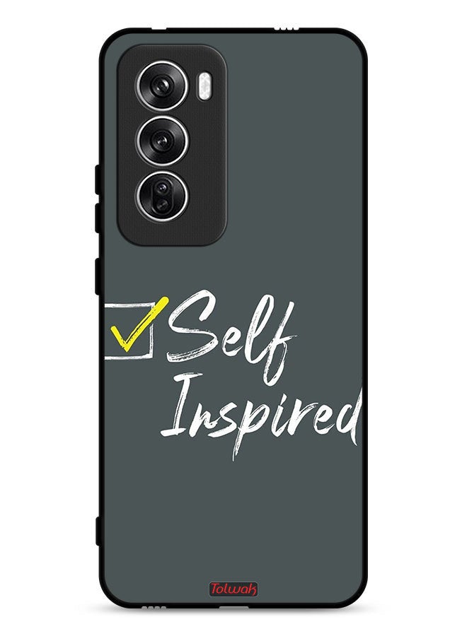 Tolwak Oppo Reno12 5G Protective Case Cover Self Inspired  - Image 1