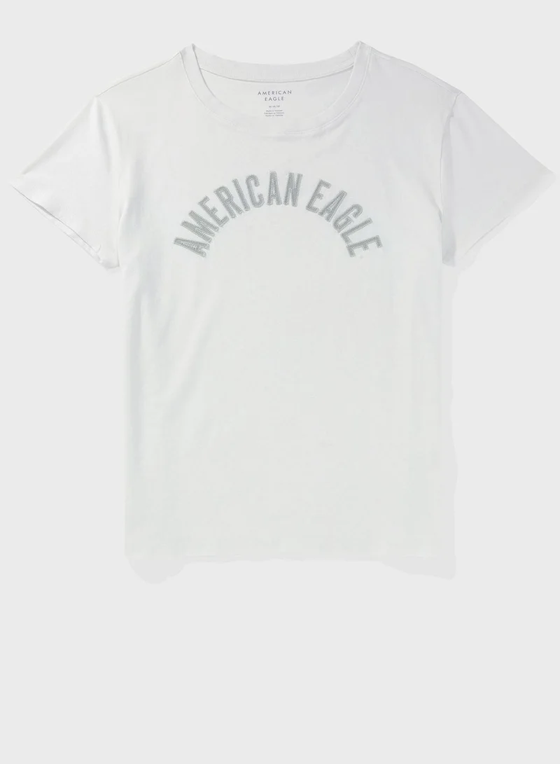 American Eagle Graphic Crew Neck T-Shirt