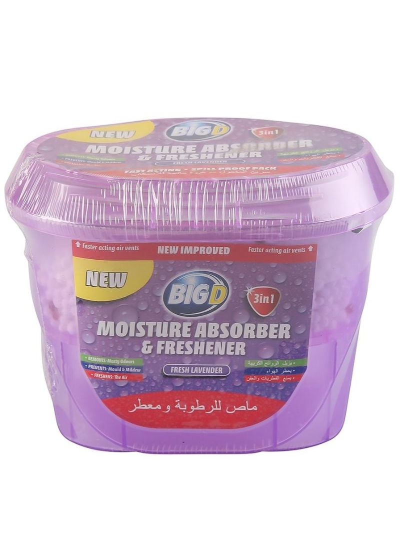 Big D Moisture Absorber and Freshener Fresh Lavender 320 g