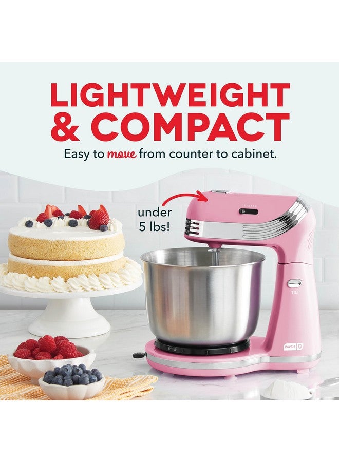 Dash Dash Everyday Stand Mixer (250W, Pink)  - Image 2