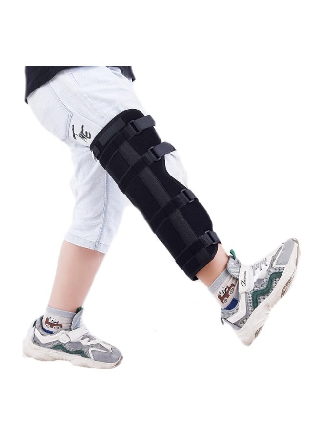 Kids Knee Immobilizer Leg Stabilizer Long Adjustable Knee Splint Arthritis Sprain Night Sleep Knee Leg Support Injury Recovery Knee Brace for 5-7 Yrs,L - Image 1