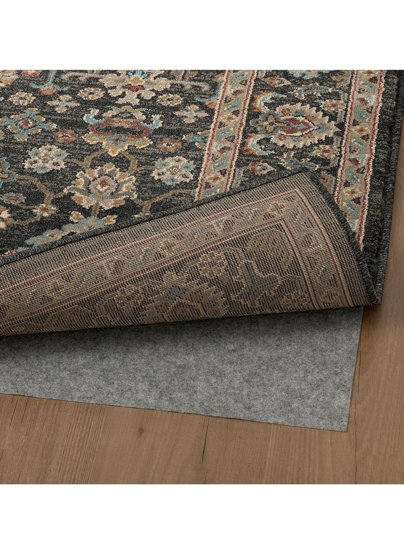 Generic - Skuldelev Rug Low Pile Dark Grey    160x240 cm - Image 1