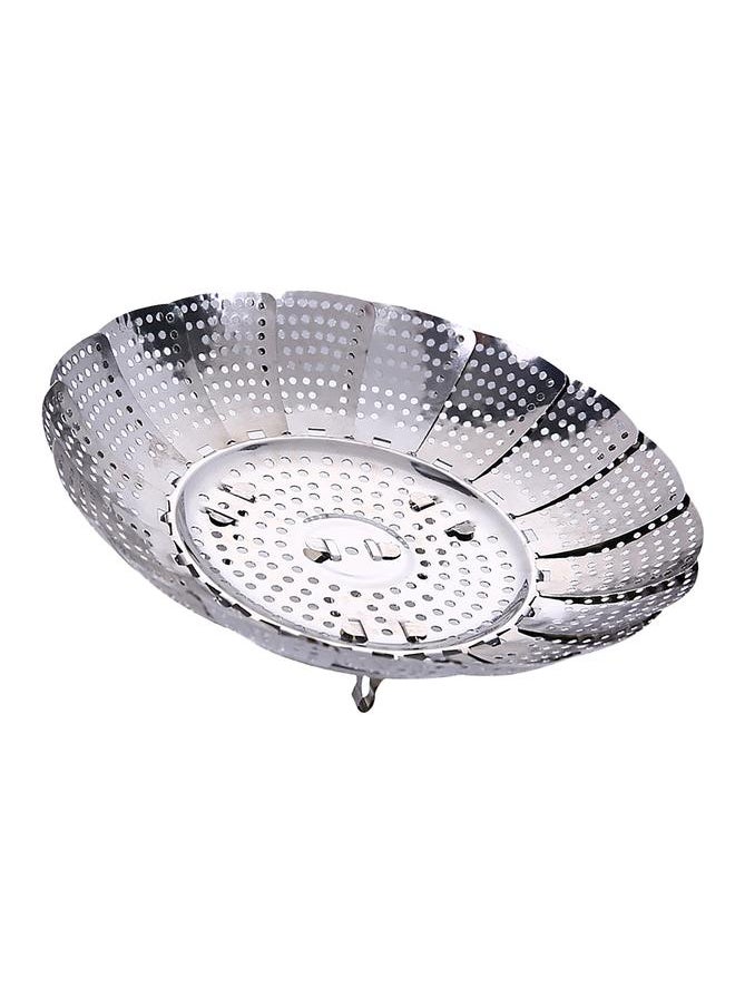 Steamer Basket for Vegetable Pot Cooking Steaming Food Stainless Steel Folding Expandable M