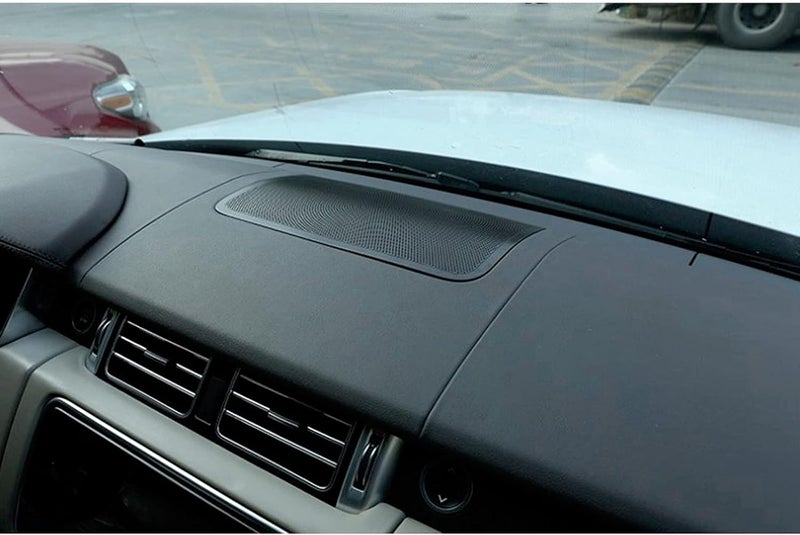 klarako Dashboard Audio Speaker Cover Trim Alloy Interior Decoration Direct Paste Fit for Discovery 5/Vogue - Image 3