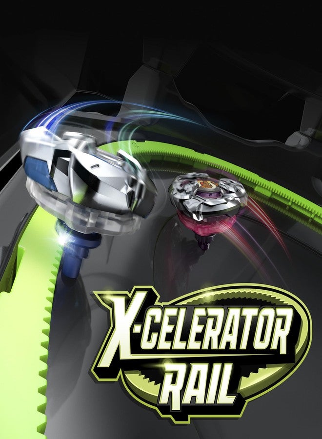 Beyblade X Xtreme Battle Set with Beystadium Arena Featuring X-Celerator Rail, 2 Right-Spinning Top Toys, 2 Launchers, Toys for Boys and Girls, 8+ - Image 5