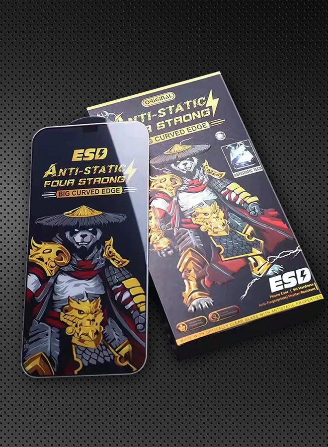 MiOne Full Screen Protector 6.7 Inch HD Glass Film for iPhone 13 Pro Max Clear - Image 2