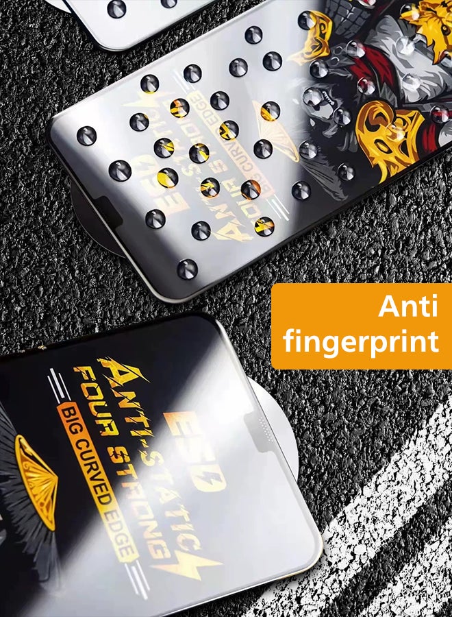 MiOne Full Screen Protector 6.7 Inch HD Glass Film for iPhone 13 Pro Max Clear - Image 3