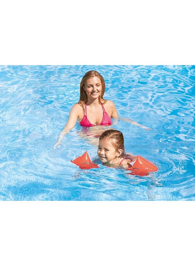 INTEX Pair Of Large Deluxe Arm Band Wet Set 6-12 Years 30 x 15cm - Image 5