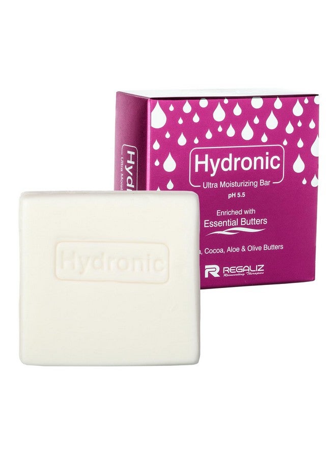 Regaliz Hydronic Soap - Gentle Cleansing Bar For Dry And Sensitive Skin, Hydrating Formula For Daily Use, Suitable For All Skin Types | Pack Of 3 - Image 1