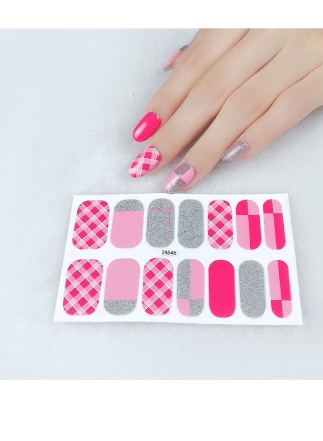 5esha 14-Piece Fashion Nails Stickers