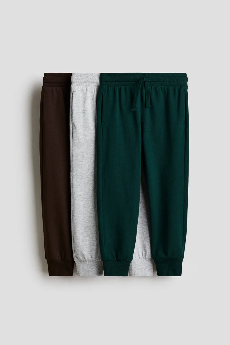 H&M 3-pack joggers