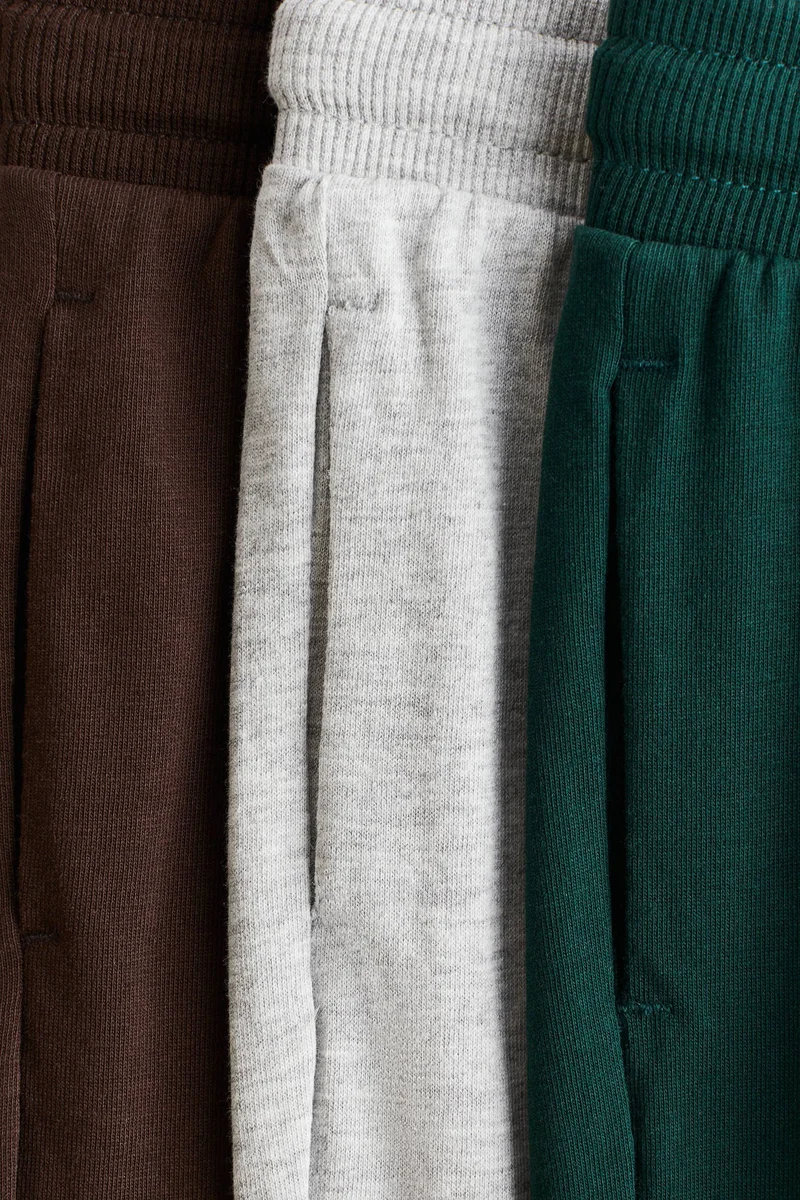 H&M 3-pack joggers