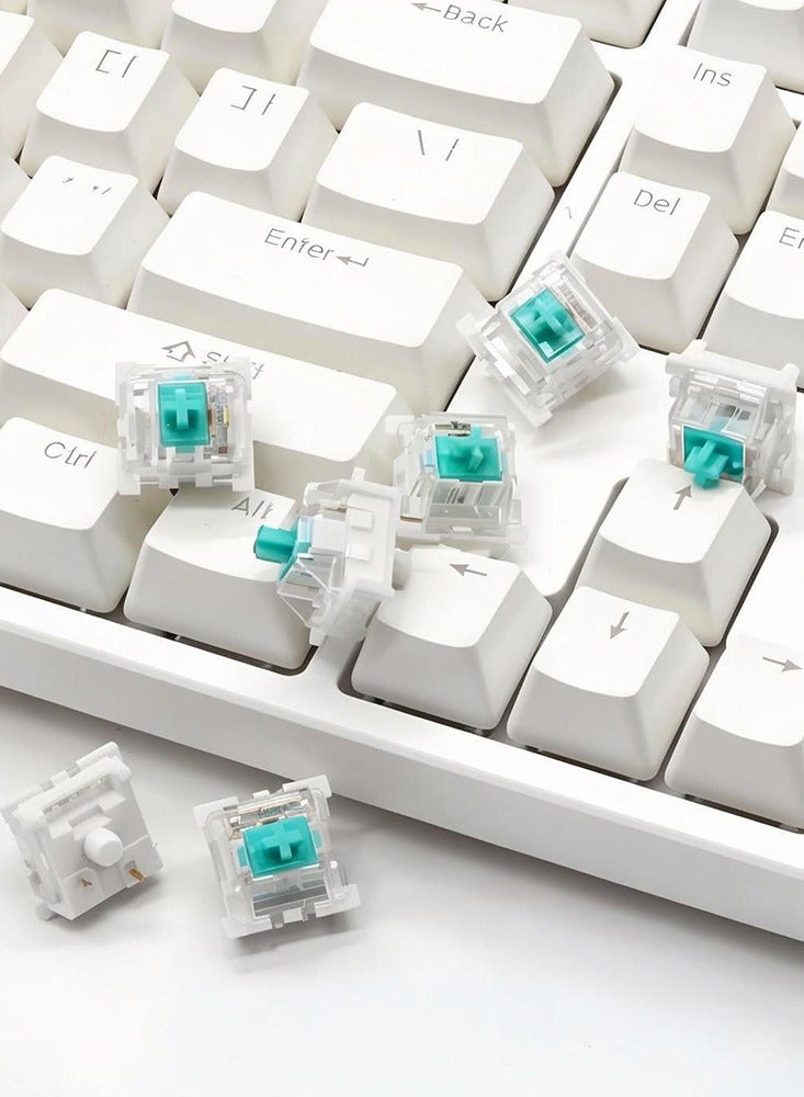 Outemu Keyboards Switch Mechanical Green Gaming Switch for Keyboard 3Pin Clicky Switches 110Pcs - Image 5