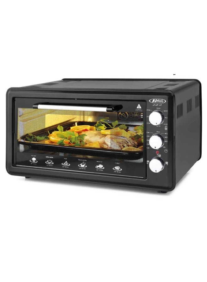 45 liter electric oven with thermostat