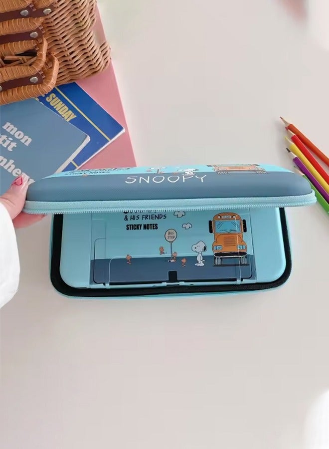 Cute Carrying Case for NS Switch Protective Case Cover Storage Bag for Switch OLED Travel Portable Pouch Snoopy - Image 2