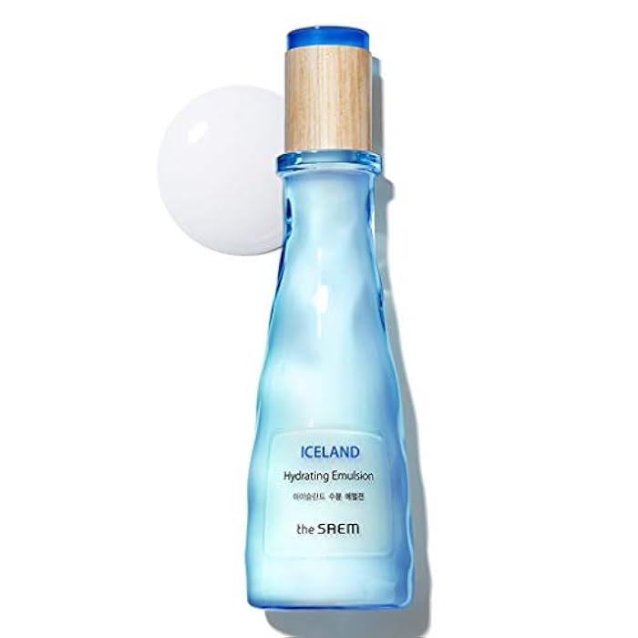 THESAEM Iceland Hydrating Emulsion 4,73 fl.oz. - Facial Emulsion for Intensive Hydration with Iceland Mineral Water - Face Moisturizer to Provide Mild Skin Moisture and Protection - Image 1
