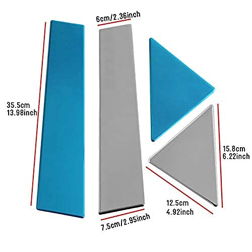 BASIKER Car Door Chrome Pillar Covers Trim Fit for 2005-2010 Chrysler 300 300c Body Exterior Parts Window Trim Molding 304 Stainless Steel - Image 2
