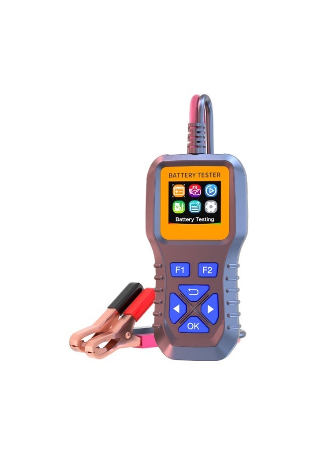 رايهونغ جهاز فحص بطاريات السيارات، محلل بطاريات رصاص-حمض 12-30 فولت، يقيس بطاريات السيارات والمركبات الكهربائية والدراجات النارية بدقة عالية - Image 1