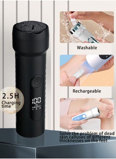 Super ZYouth Electric Callus Remover for Feet Rechargeable Grinding Pedicure Tools Foot Care Callus Remover Kit with 3 Roller Heads for Removing Cracked and Dead Skin  - Image 3