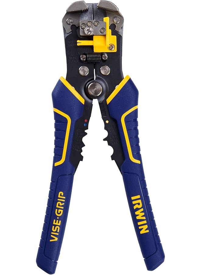 IRWIN Vise Grip Wire Stripper Self Adjusting 8 Inch 2078300 - Image 1