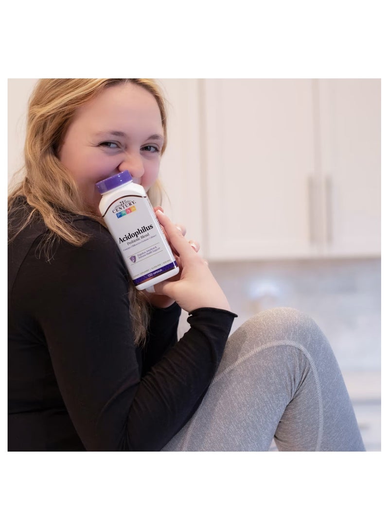 21st Century Acidophilus Probiotic Blend, 150 Capsules - Image 2